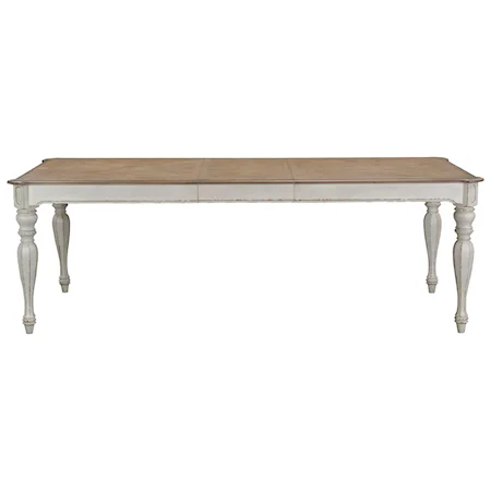 Rectangular Dining Table with Leaf